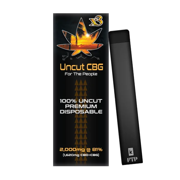 DROP SHIP: CBG CBD Disposable Pens 2mL / Blue Ice (S) *CannaTerps